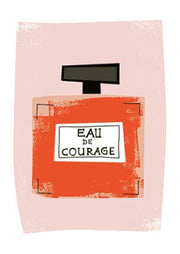 Vykort Eau de Courage | Fritzante