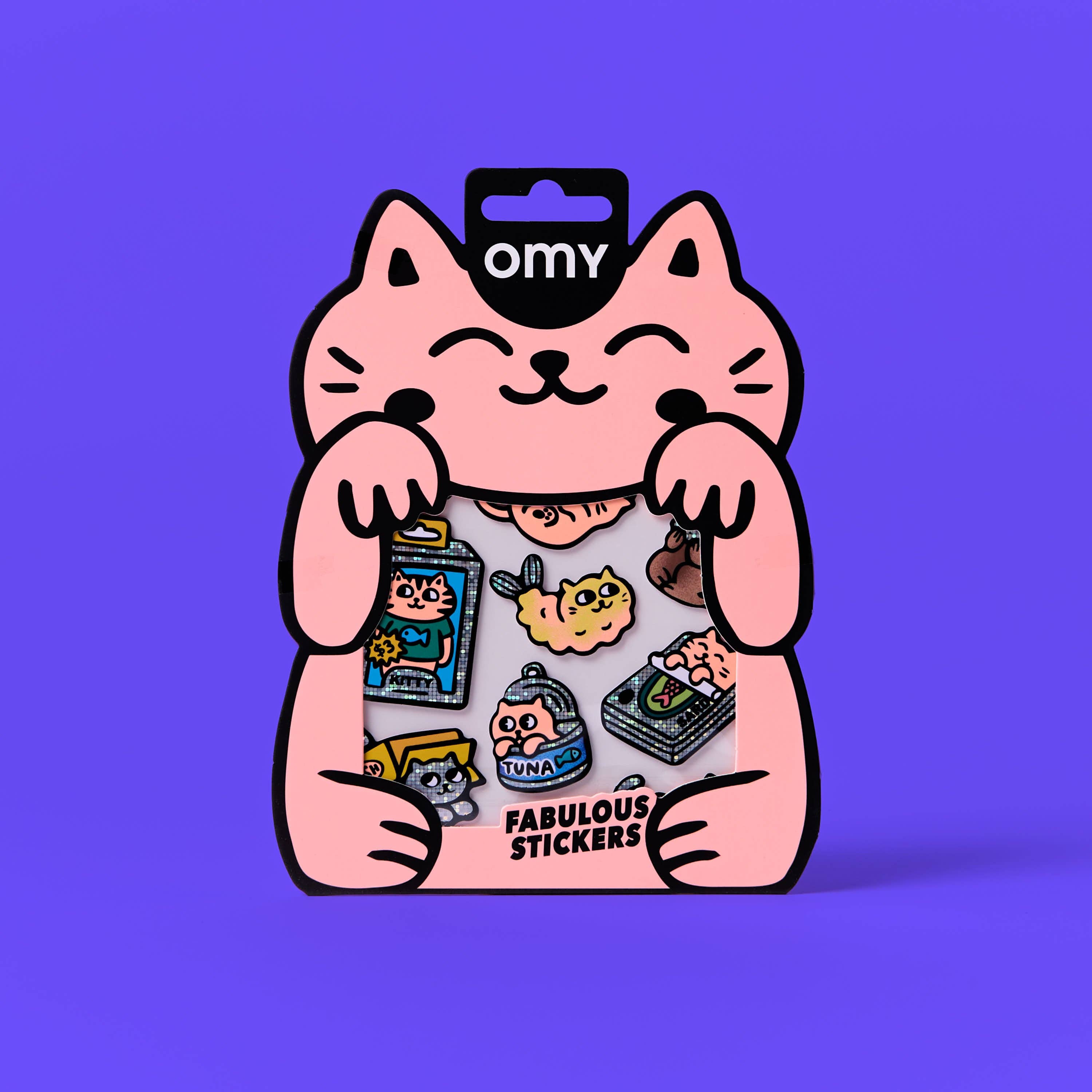 Fabulous Stickers - Yum Yum | Cute Cat