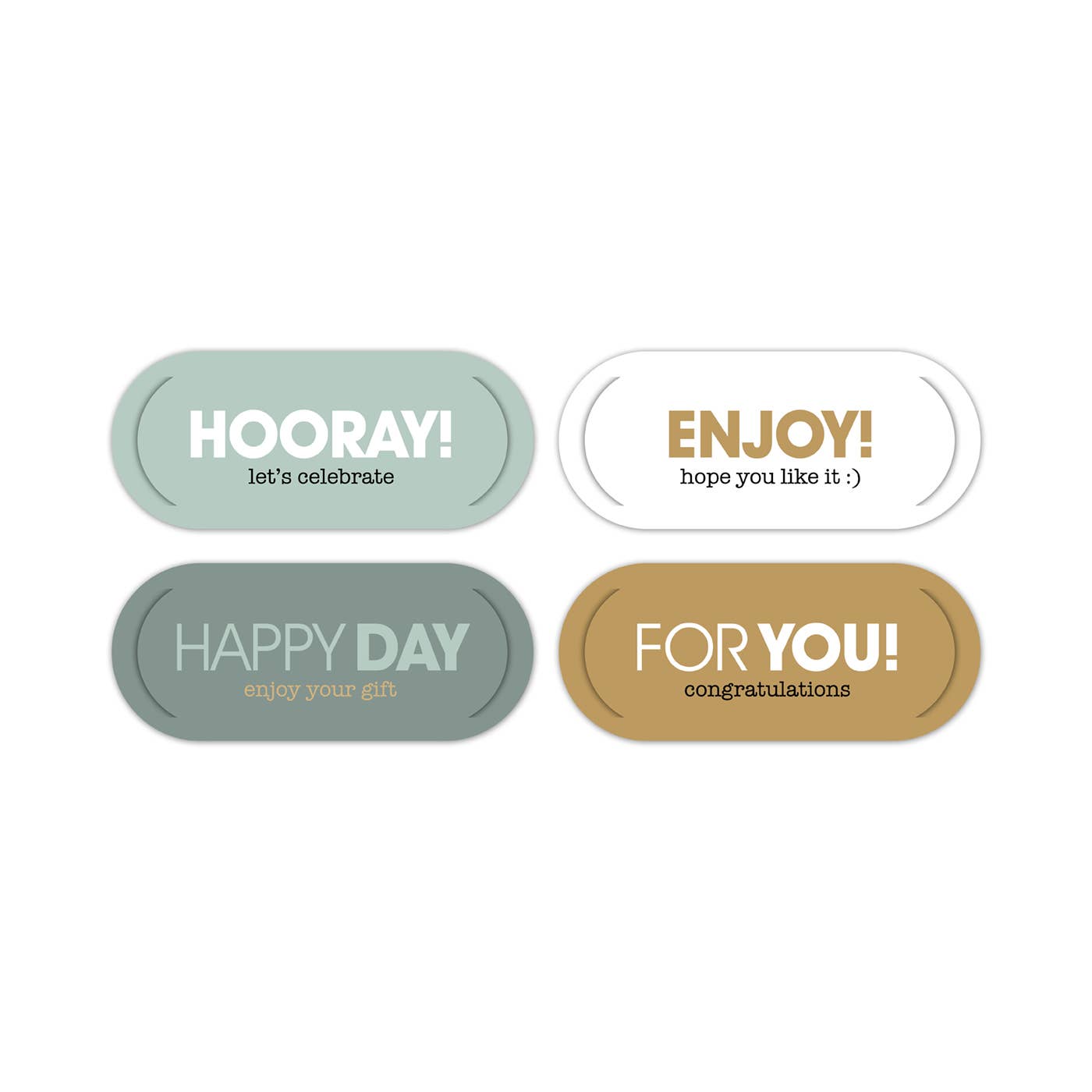 Celebration Tags | 4-pack