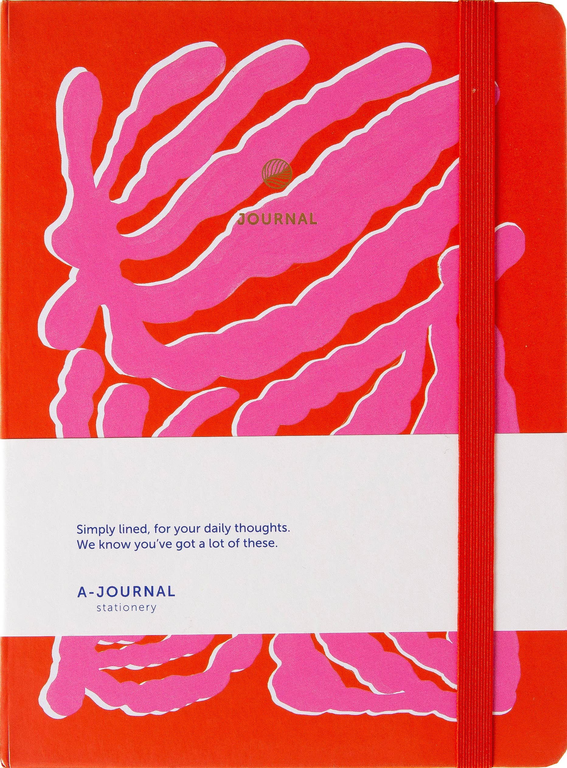 A-Journal anteckningsbok – Groovy Pink