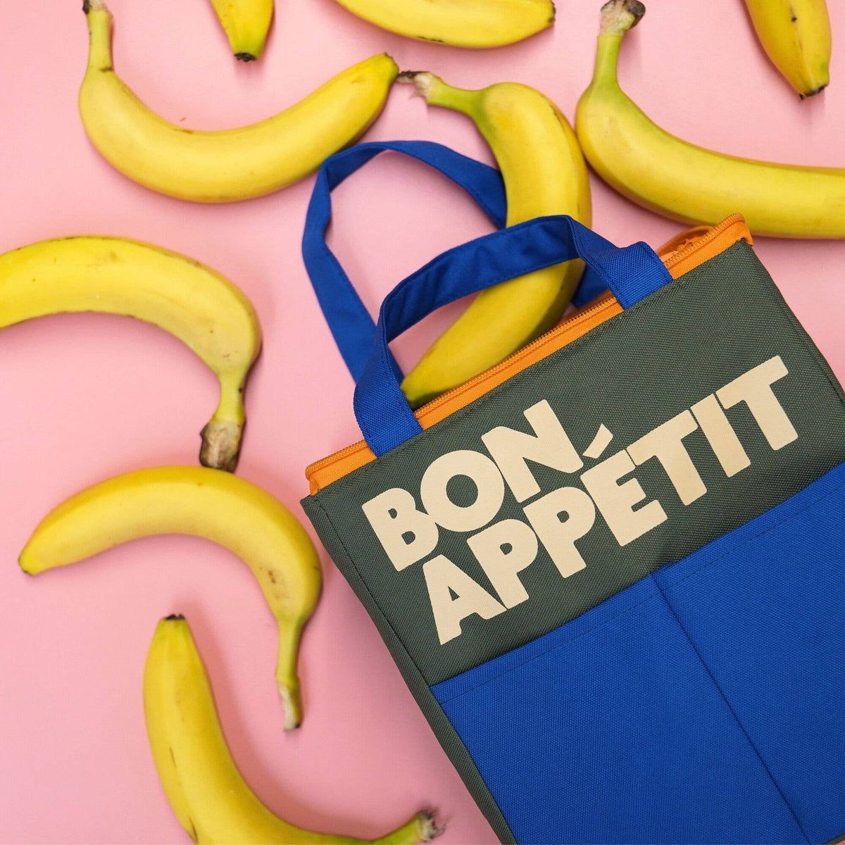 Lunchväska - Bon Appetit - Blå | Helio Ferretti