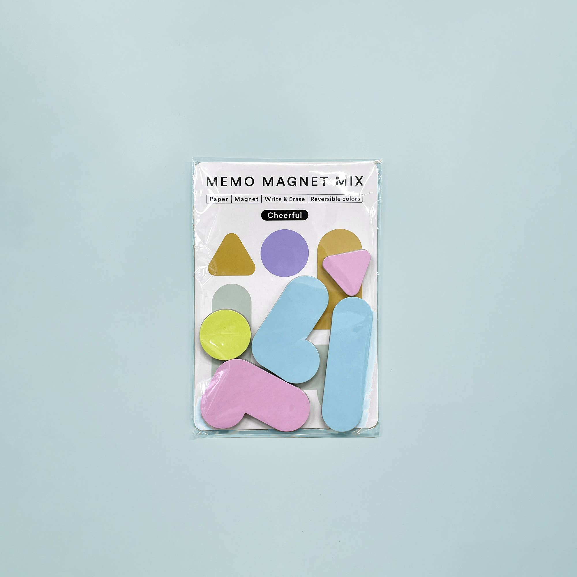MEMO MAGNET MIX – Återanvändbar pappersmagnet