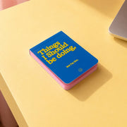 Anteckningsblock Mini - Things I should be doing - Blå | Helio Ferretti