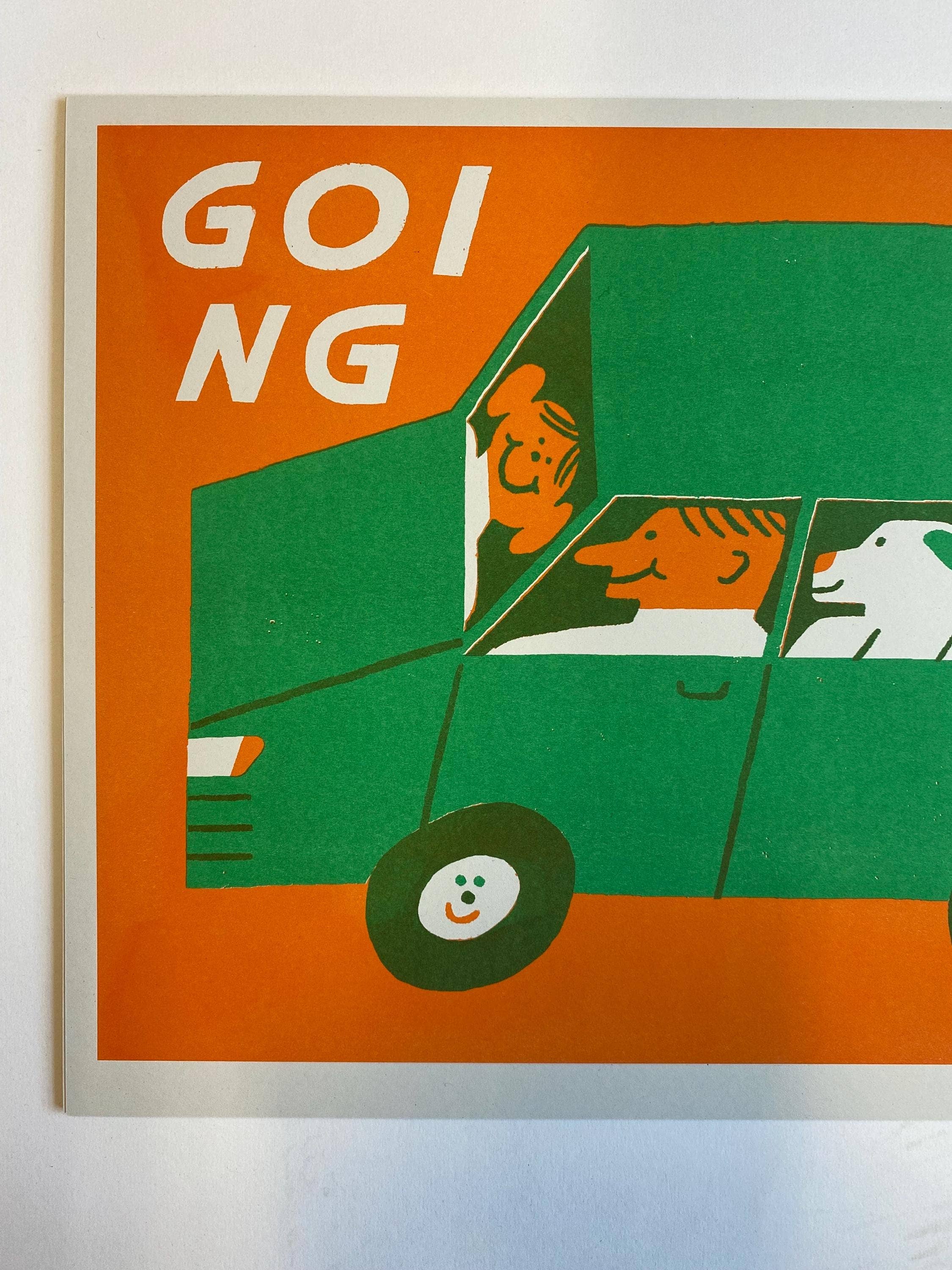 Going Places - Risografitryck
