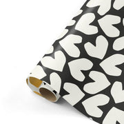 Solo Hearts - Presentpapper - Svart/Guld/Vit