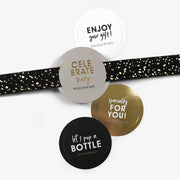 Happy Moments – Presentetiketter, 4-pack