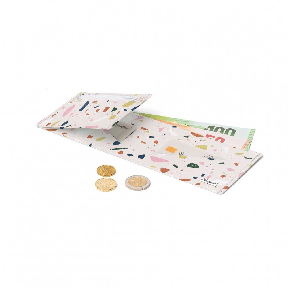 TERRAZZO CLASSICO Tyvek® plånbok i papp