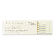 Pennor - 6-pack - vita blyertspennor | Midori