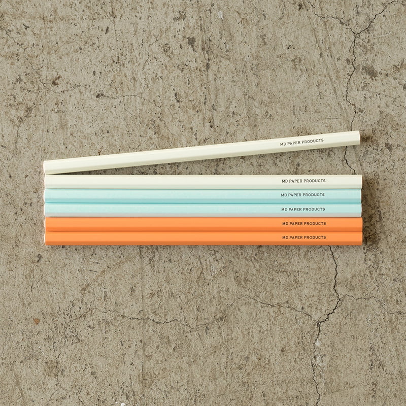 MD Pencil B – 6-pack färgade blyertspennor