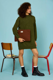 Ava Chocolate laptopfodral - Hindbag