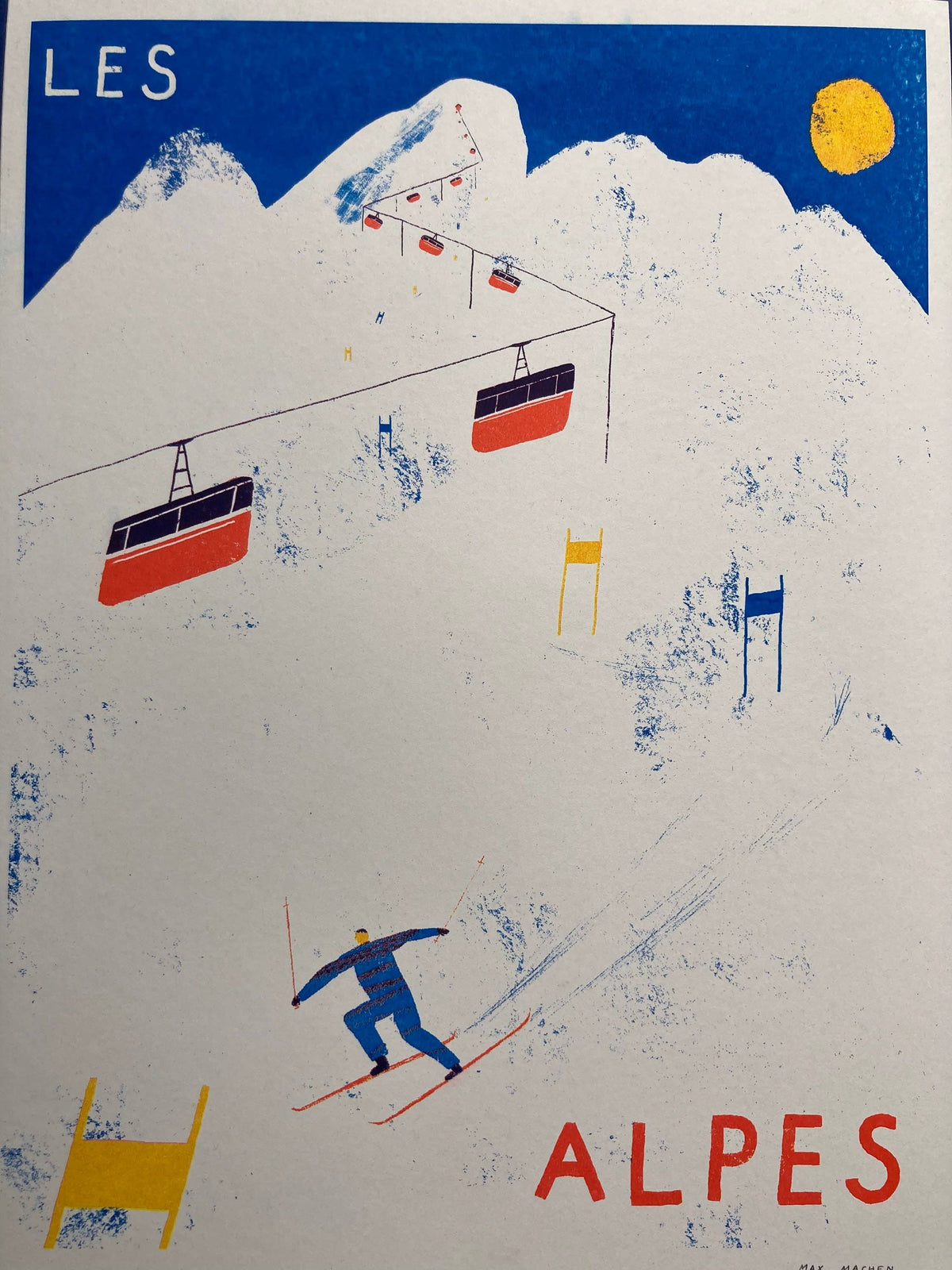 Risotryck – Les Alpes | Max Machen