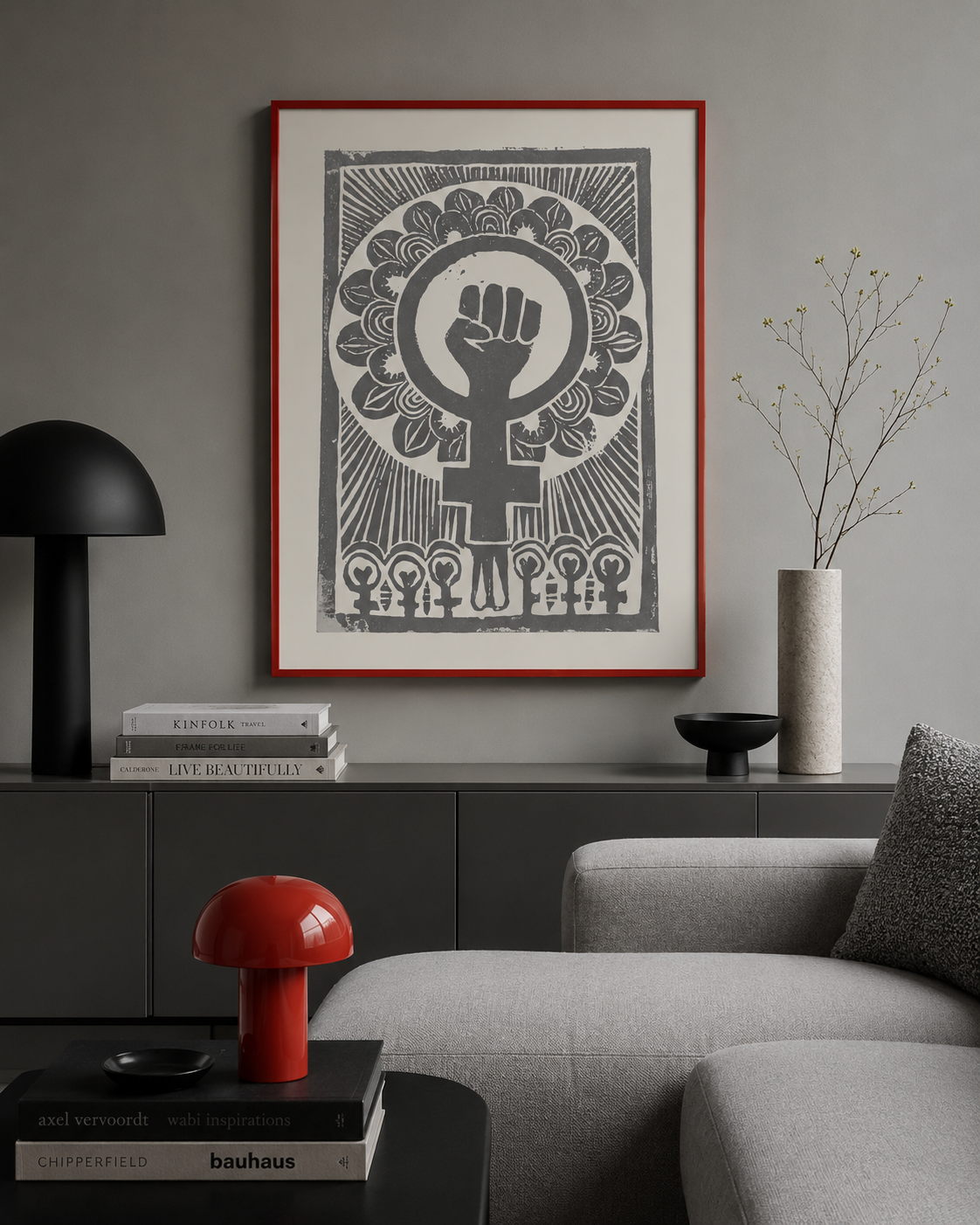 Sisterhood | Linoleumtryck | Limited Edition