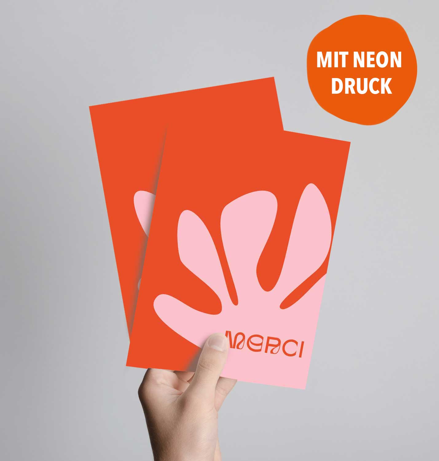 Vykort | Merci Typo | Fritzante