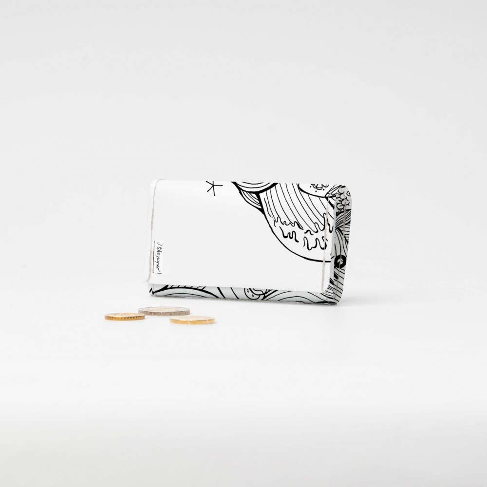 DOODLER Tyvek® Flap Plånbok