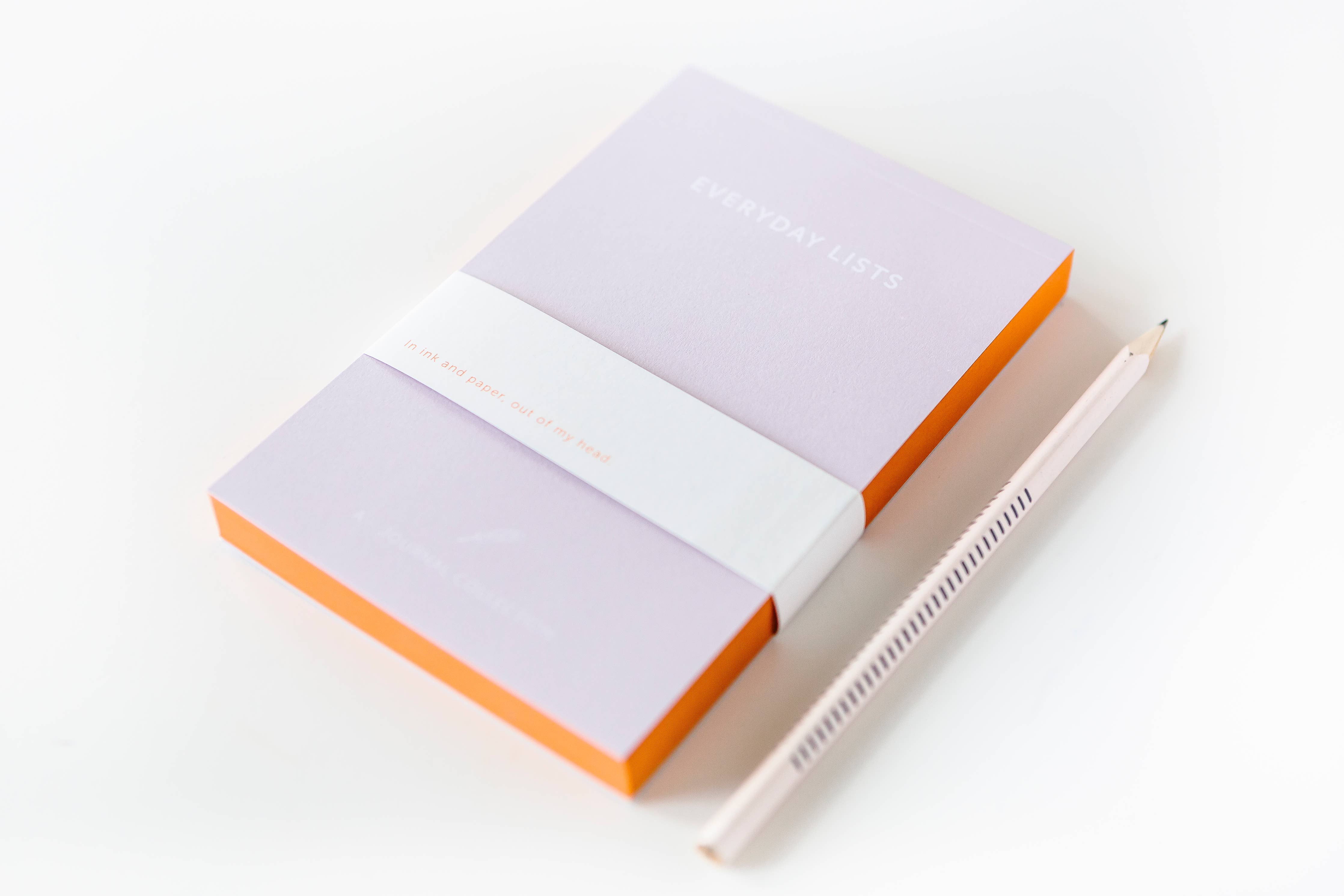 A- Journal |  Every Day List | Lila