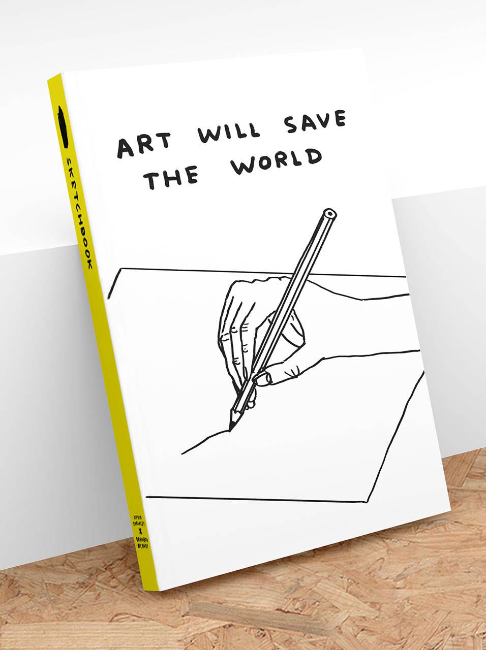 David Shrigley Skissbok A5 – Art Will Save the World