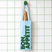 Toteväska Bon Appétit – Himmelsblå tygväska | Helio Ferretti