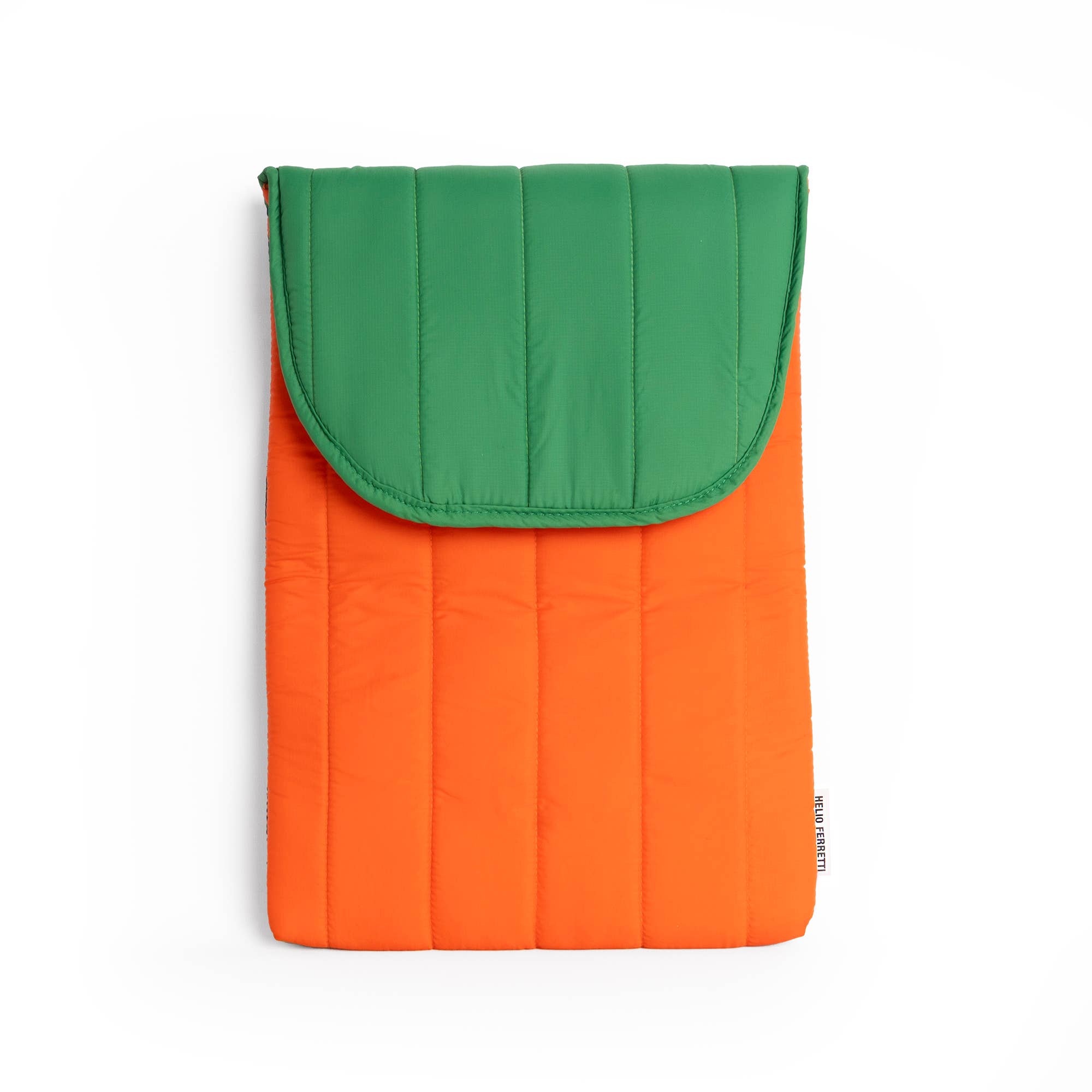 Laptopfodral Puffig Orange/Grön - Helio Ferretti