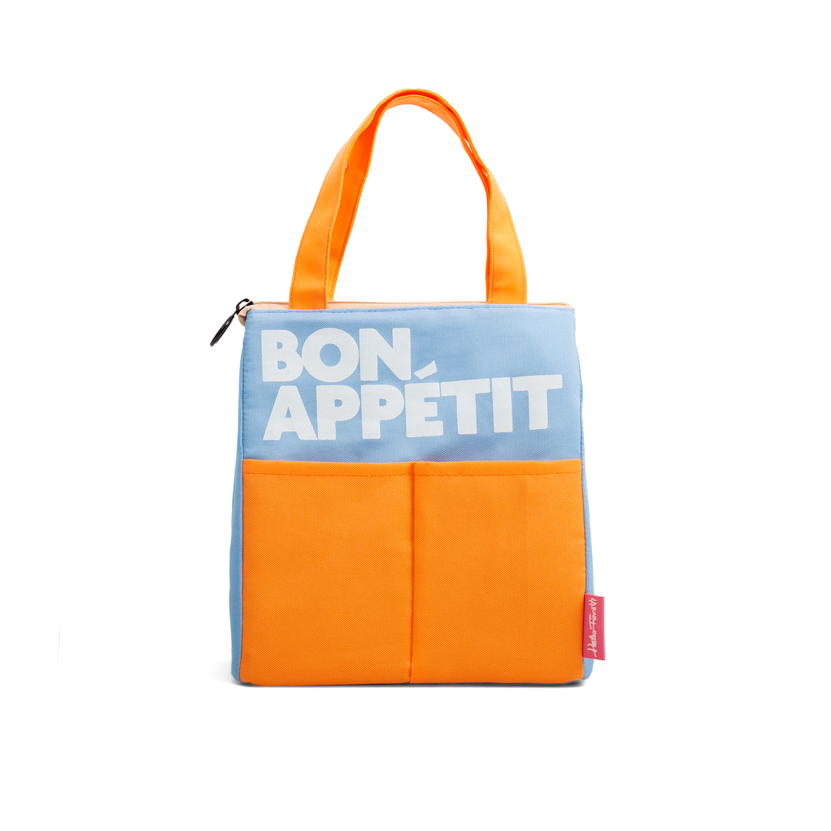 Lunchväska - Bon Appetit - Blå/orange | Helio Ferretti