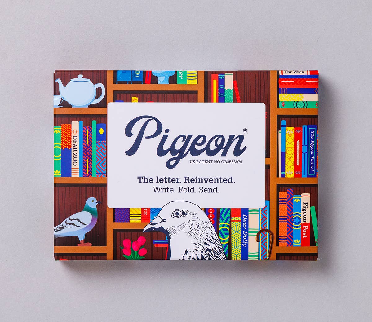 Bookstore, Vikbart Brevset – Paket med 6 Brev