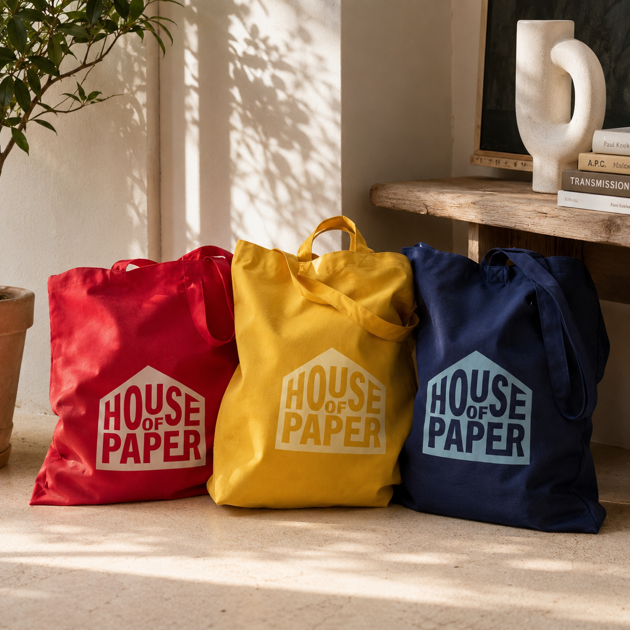 House of Paper Tote Bag