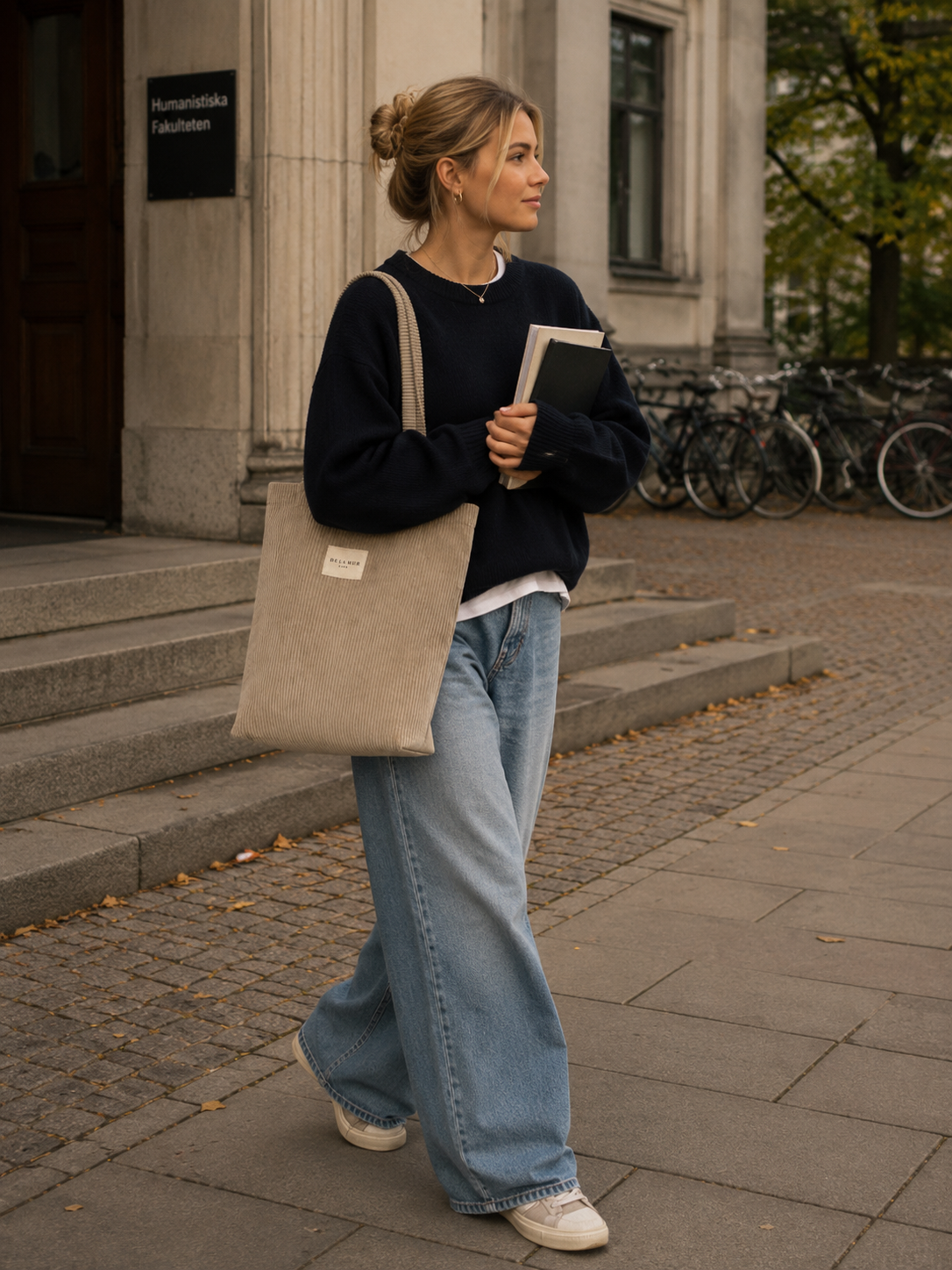 Tote bag -Beige manchester