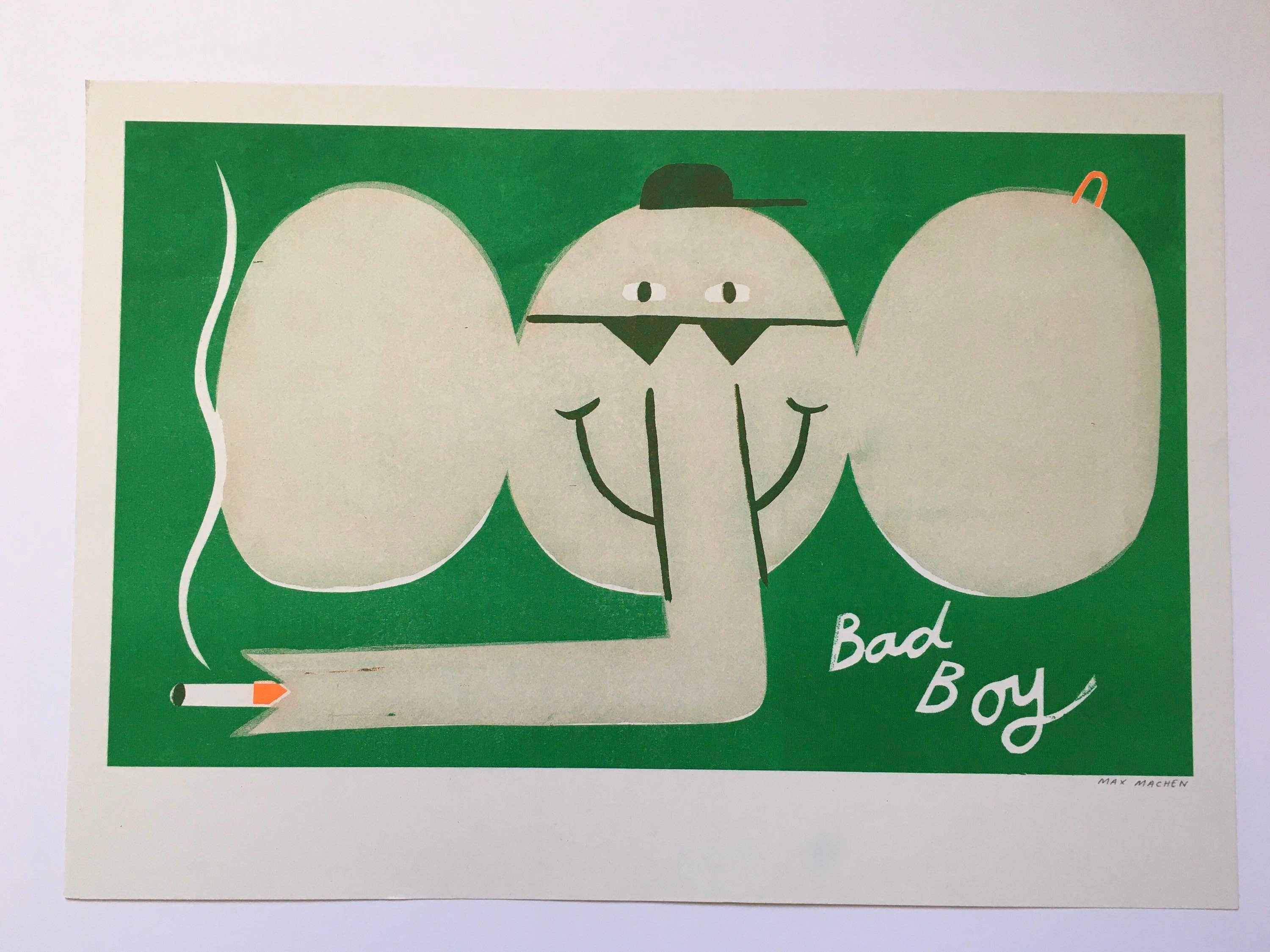 Bad Boy – Risografitryck