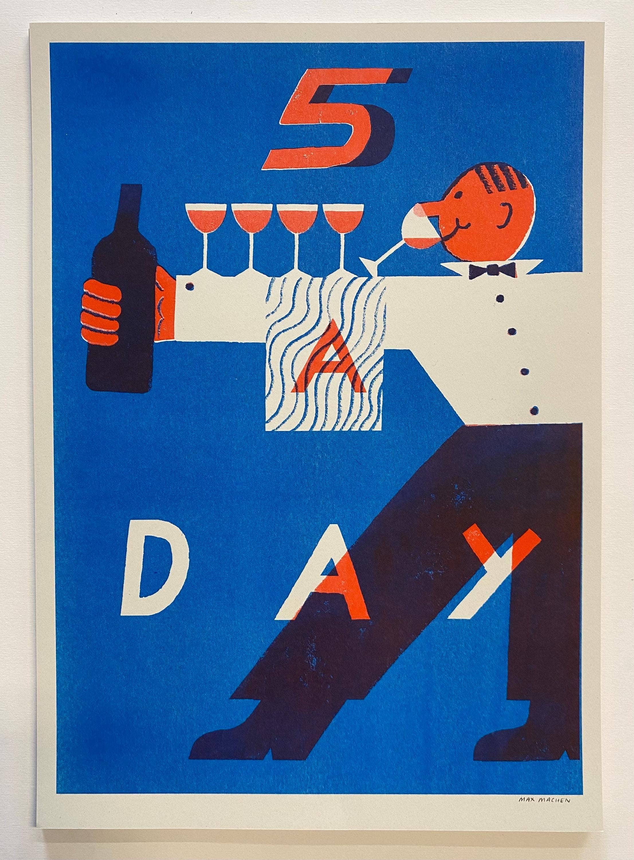 5 A DAY - Risografitryck