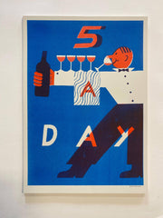 5 A DAY - Risografitryck