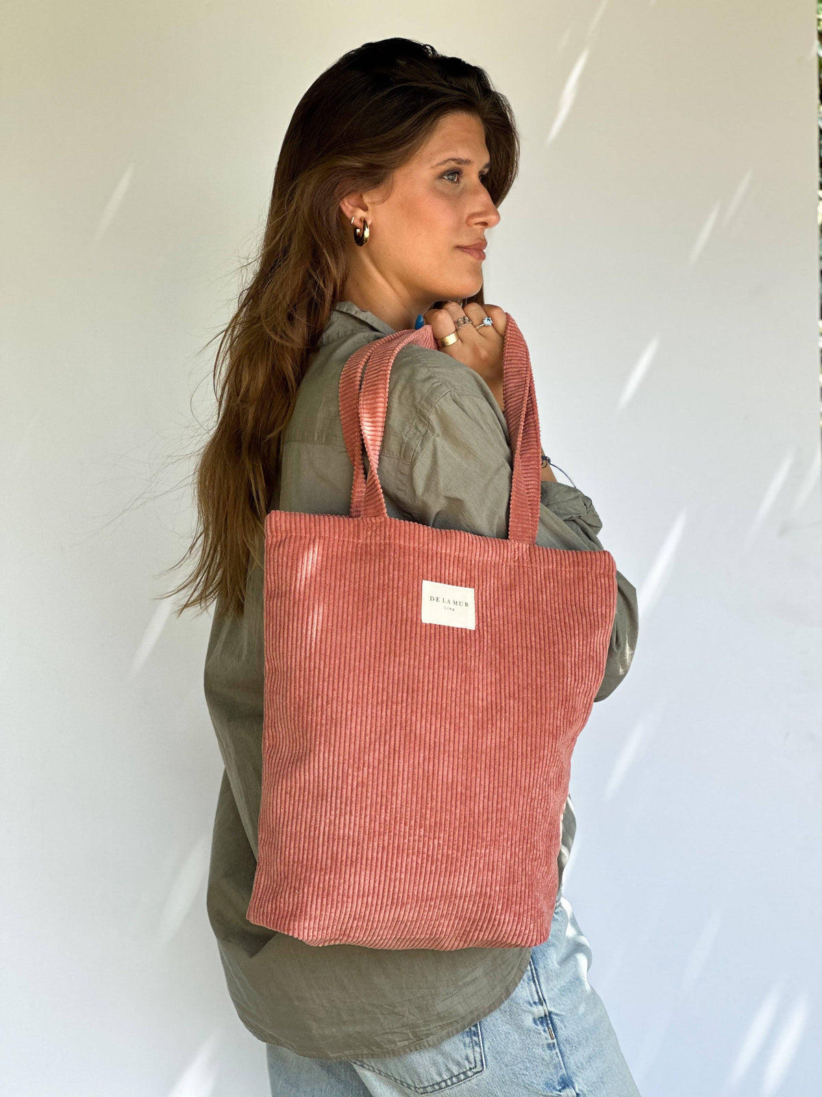 Totebag - Taz - Manchester - Korall | De La Mur