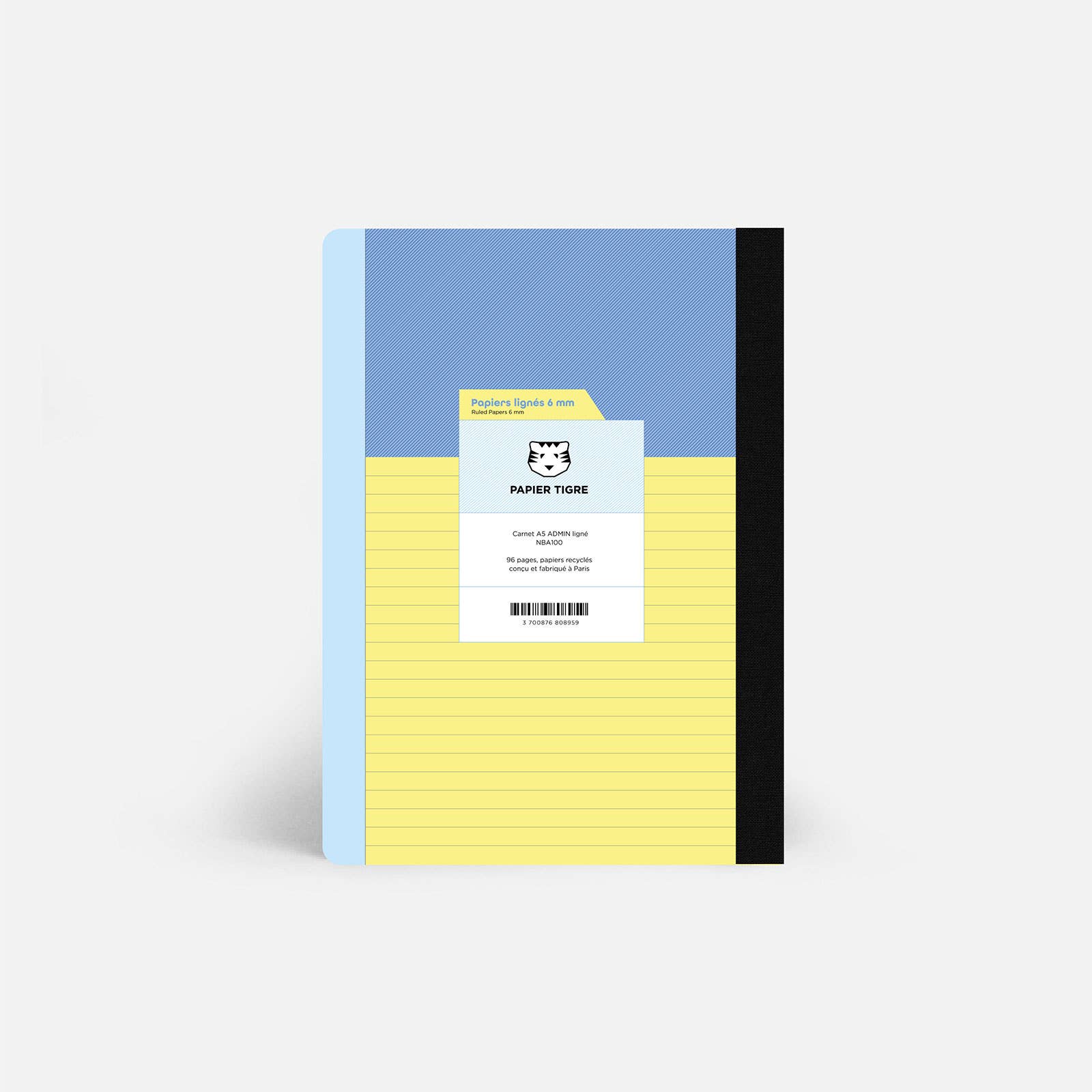 Papier Tigre | Anteckningsbok A5 | Gul