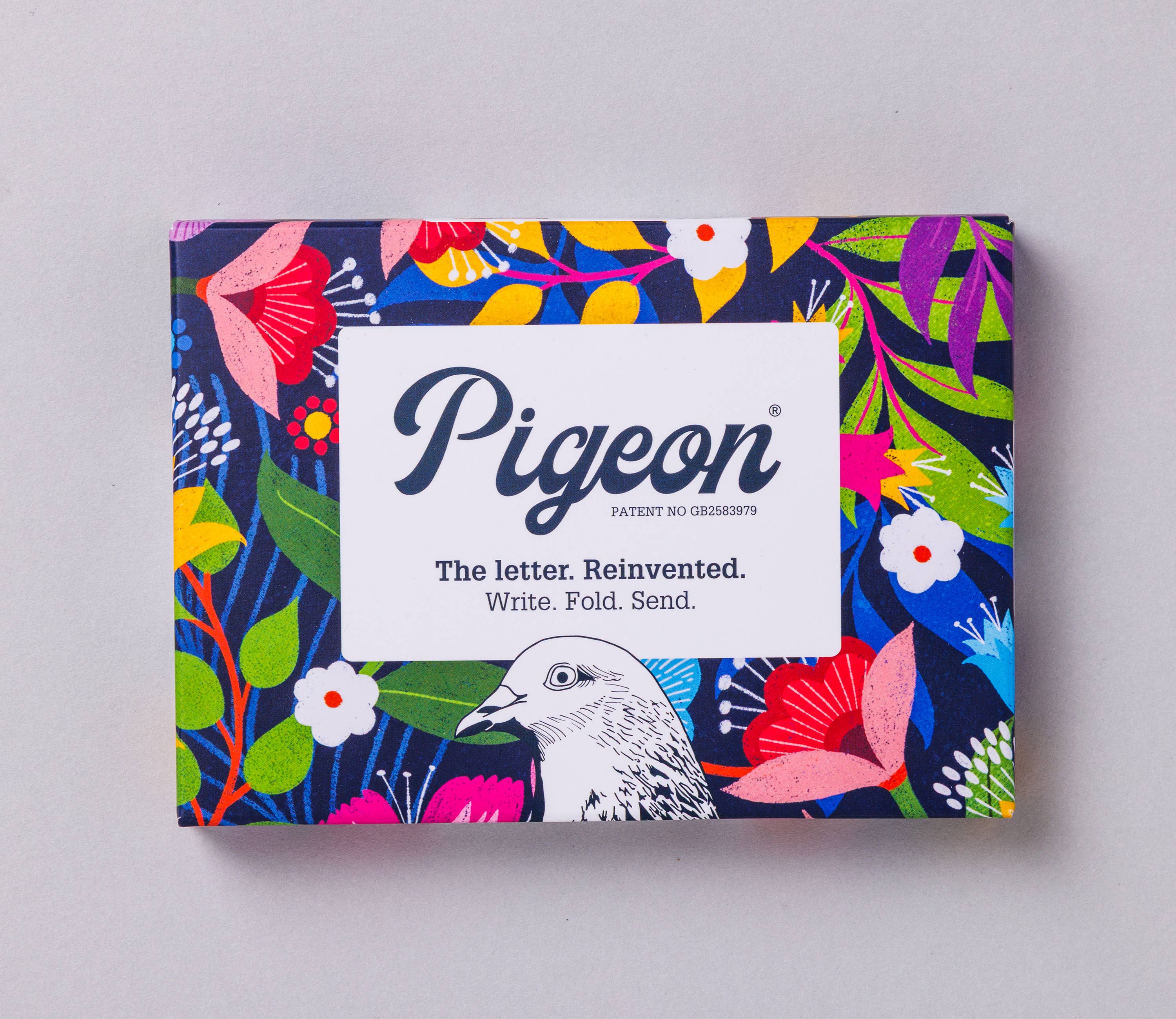 Floral Fantasia, Vikbart Brevset – Paket med 6 Brev