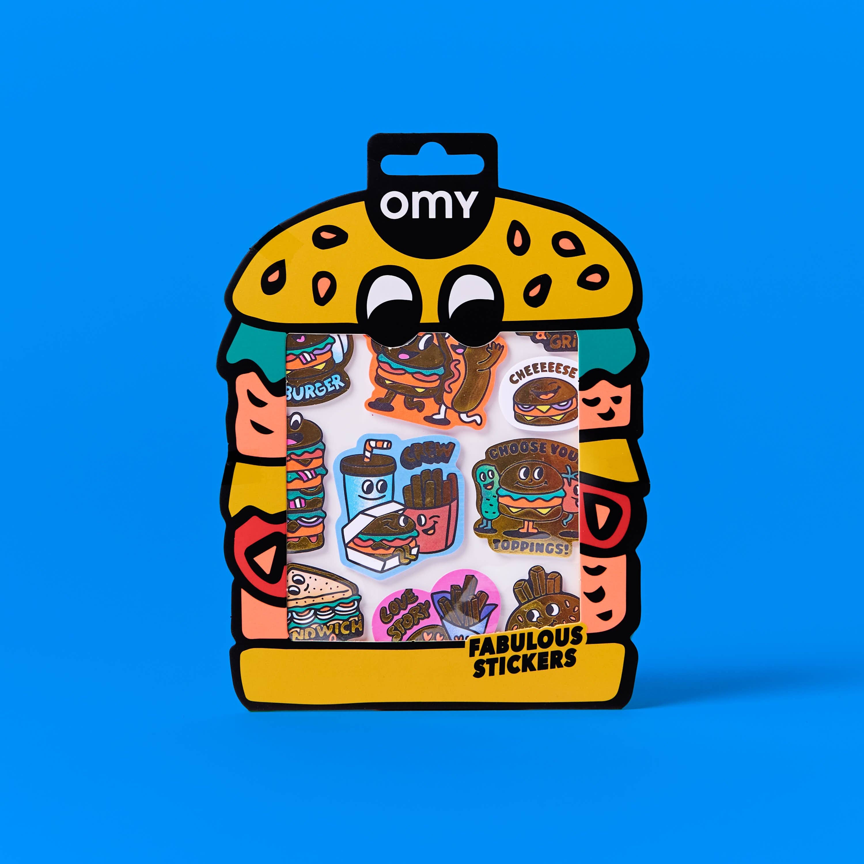 Fabulous Stickers - Yum Yum | Burger