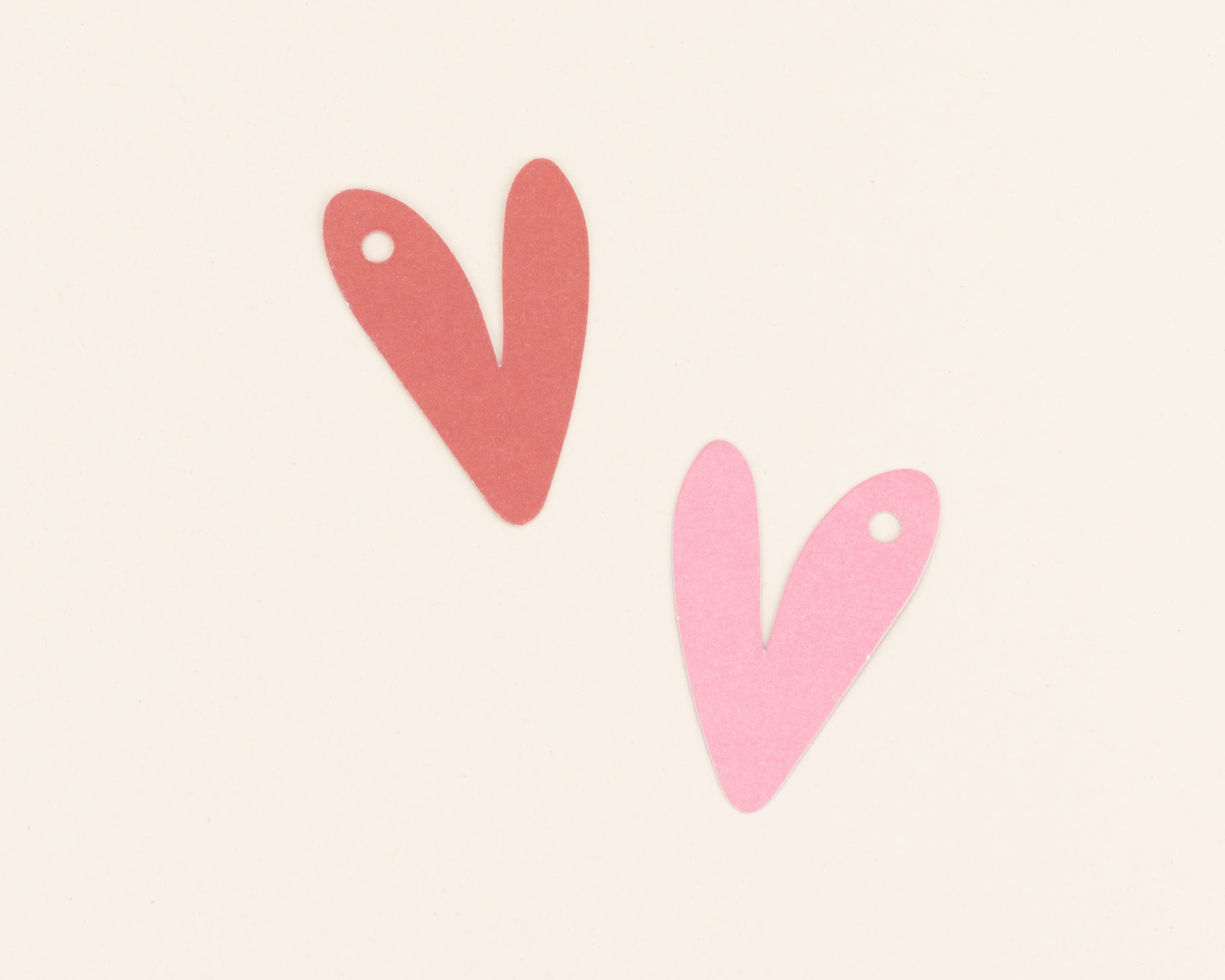 Presentetiketter Hjärta – Heart Gift Tag (5-pack)