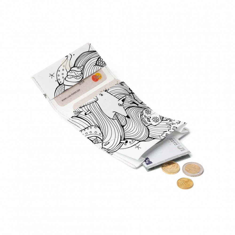 DOODLER Tyvek® Flap Plånbok