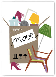 Flyttkort - Happy Move | Fritzante