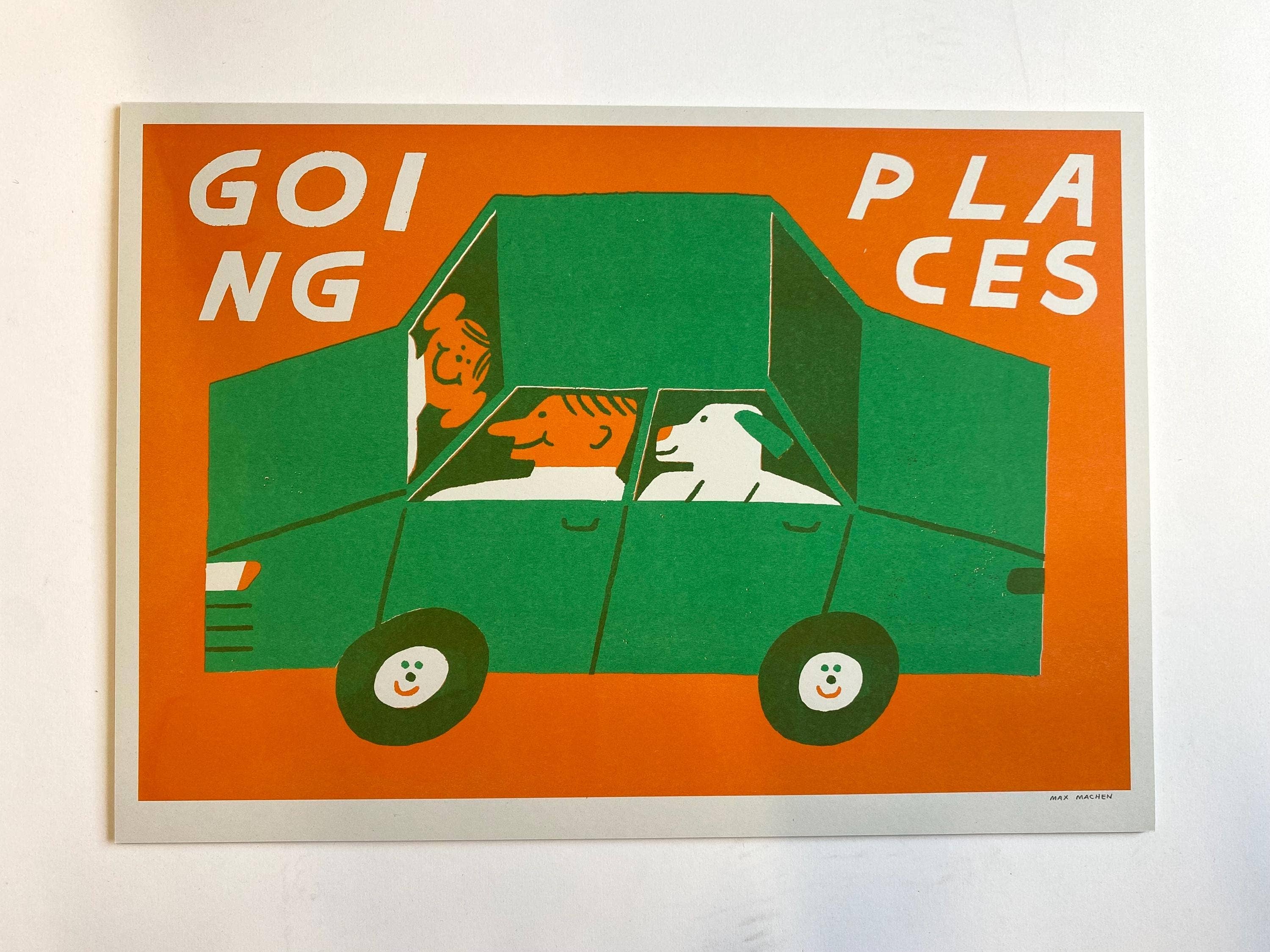 Going Places - Risografitryck