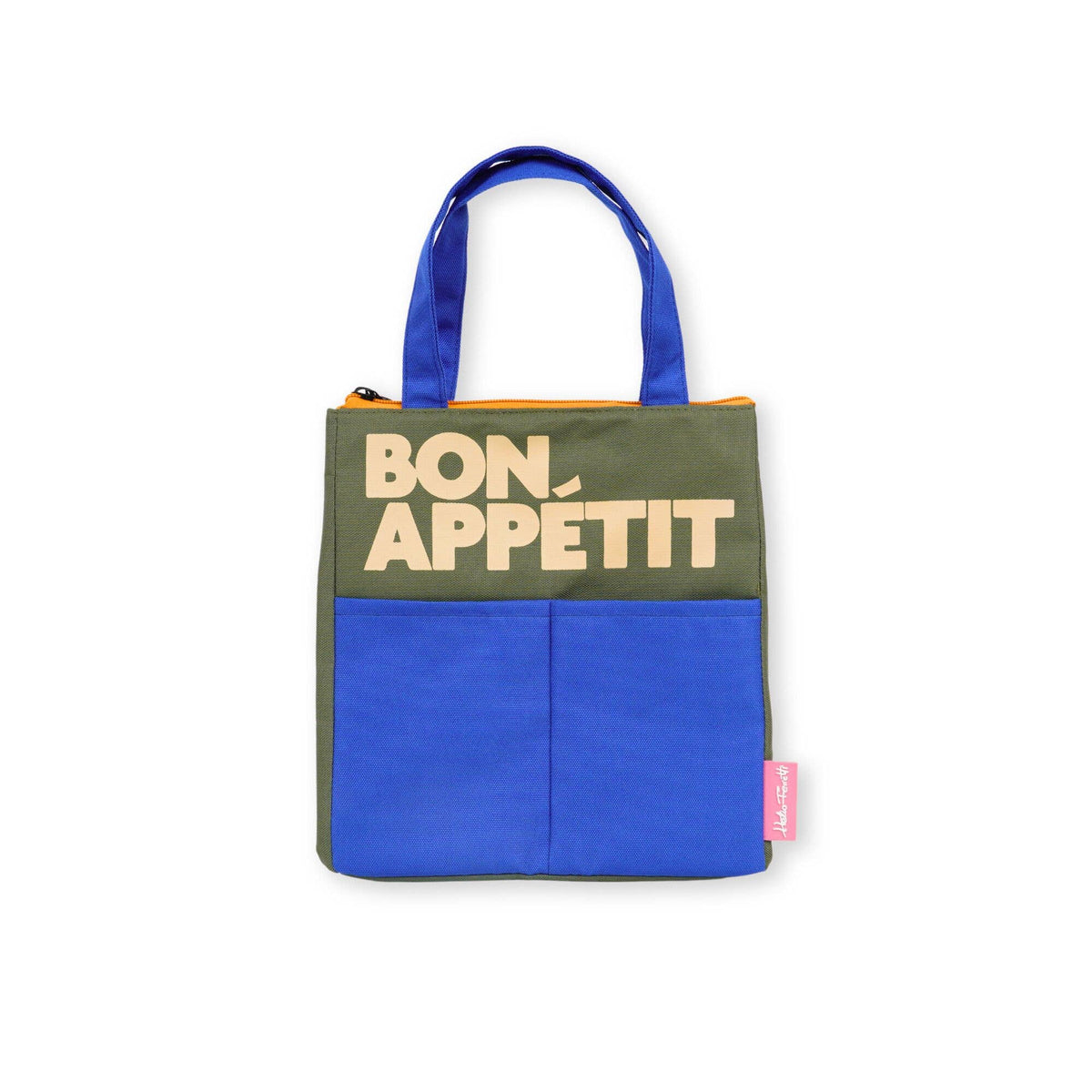 Lunchväska - Bon Appetit - Blå | Helio Ferretti