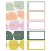 Pebble Message Gift Tags – 5 st