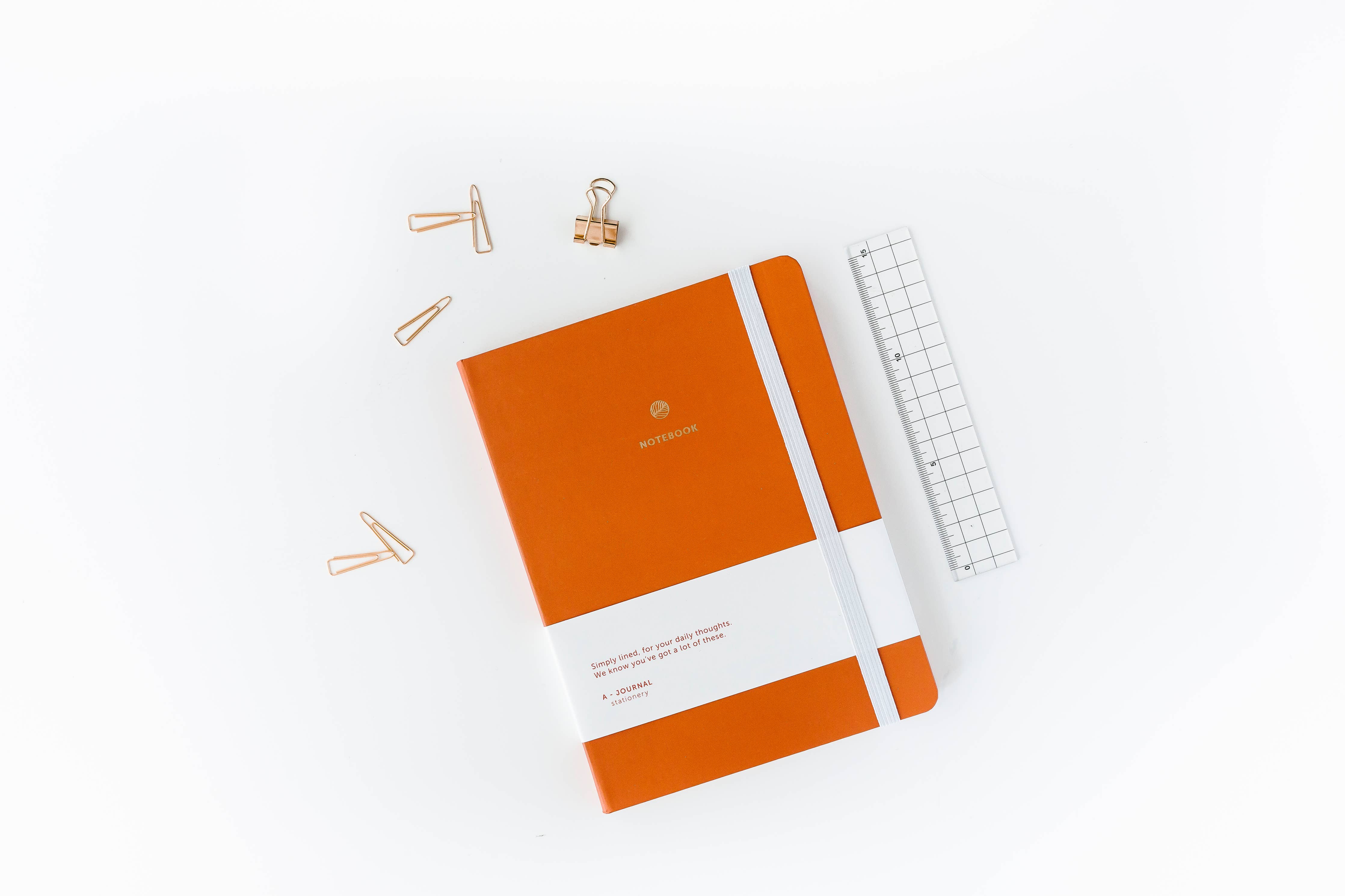 A-Journal | A5 anteckningsbok | Orange