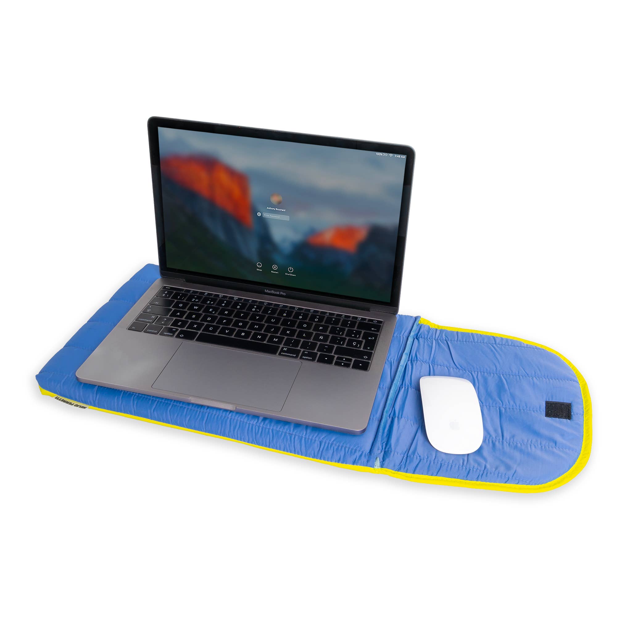 Laptopfodral Puffig Blå - Helio Ferretti