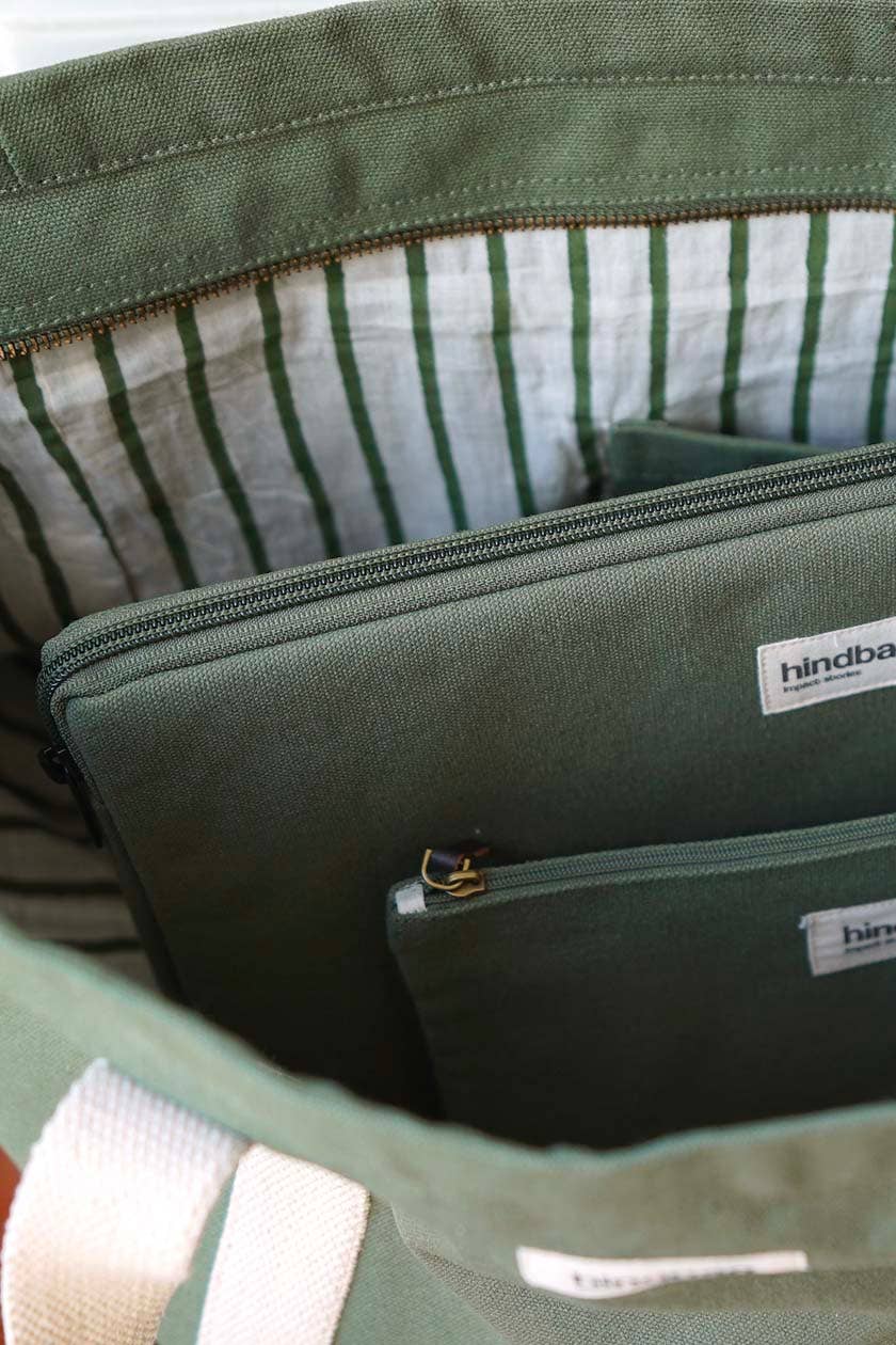 Ava Olive laptopfodral