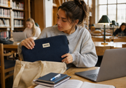 Ava Navy laptopfodral