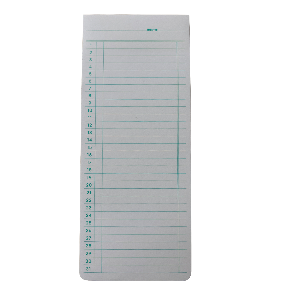Sticky Memo Pad - Monthly  | Penco