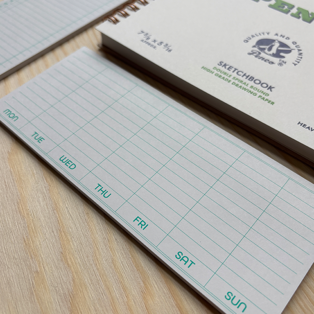 Sticky Memo Pad - Monthly  | Penco