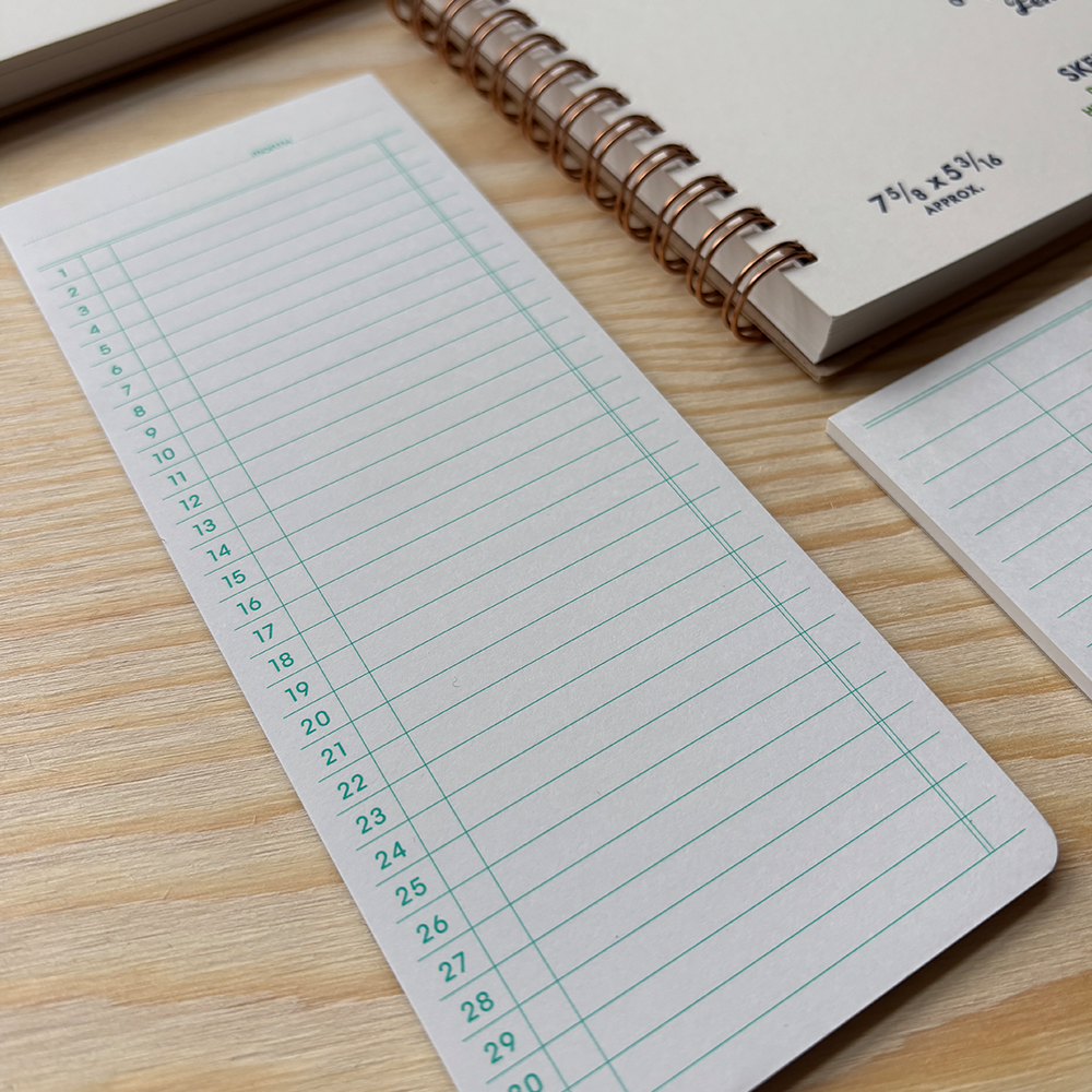 Sticky Memo Pad - Monthly  | Penco